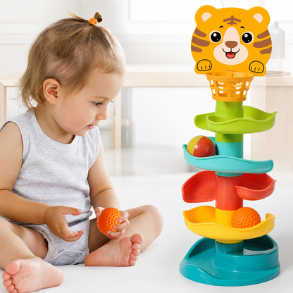 Jouet bebe 1 an tour colorée 