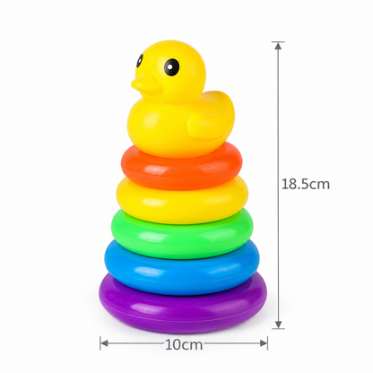 Jouet bebe arc-en-ciel cinq étages