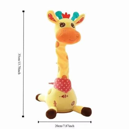 Jouet bebe eveil girafe jaune