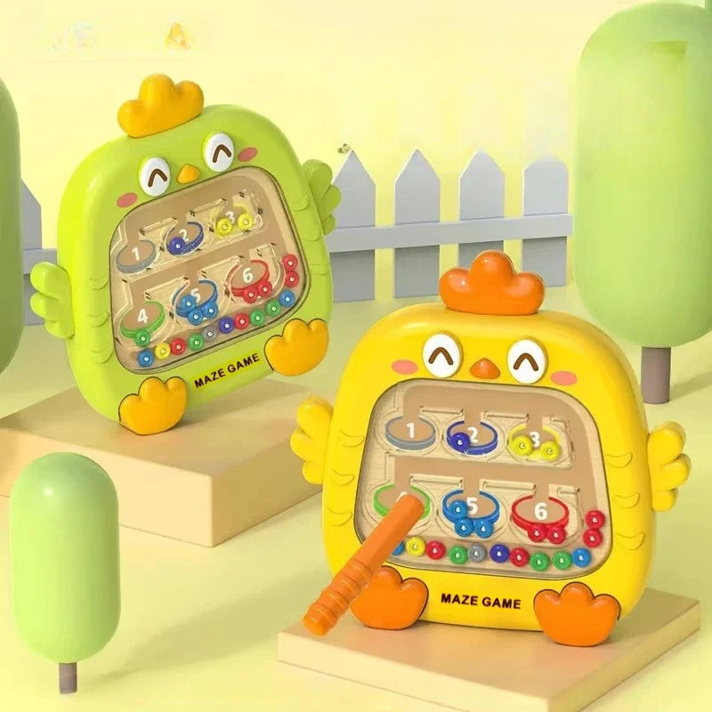 Jouet bebe pack de deux labyrinthe magnétique 