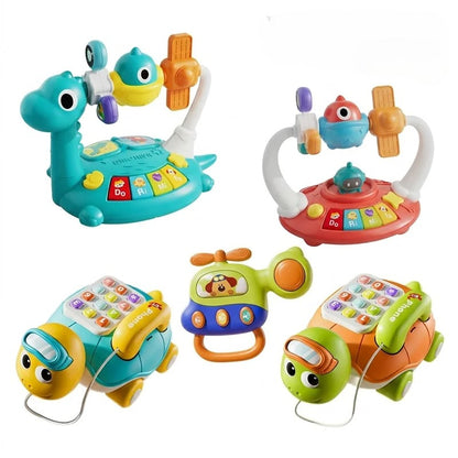 Jouet eveil bebe en cinq versions stimulantes