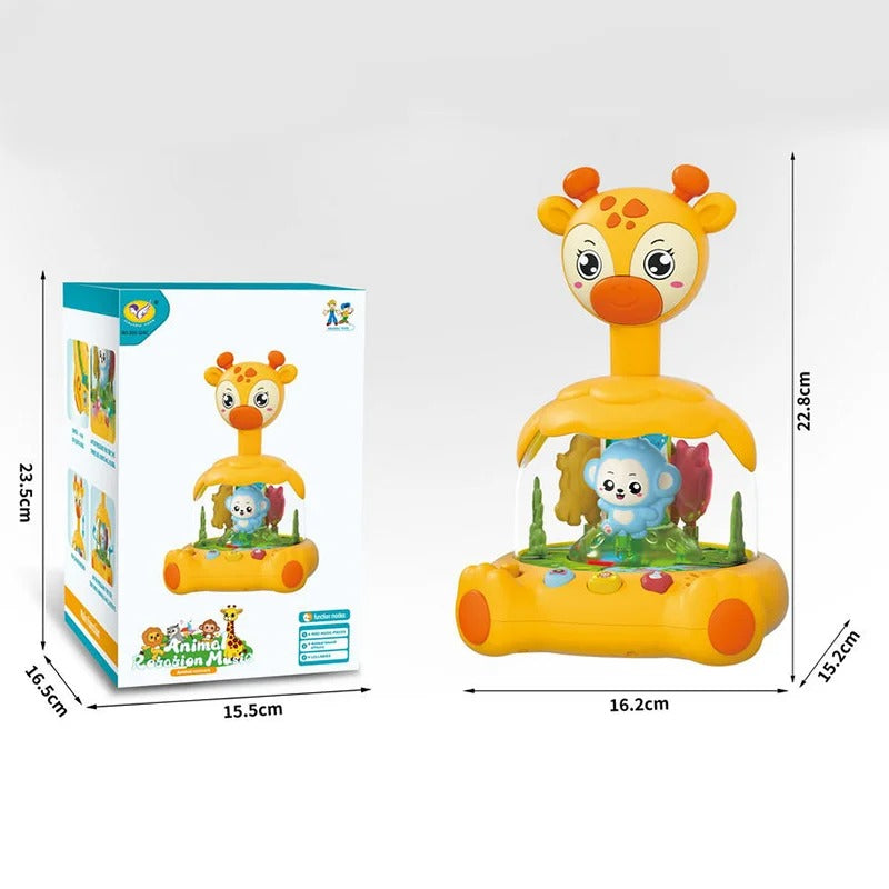 JOUET EVEIL BEBE | GIRAFE MUSICALE