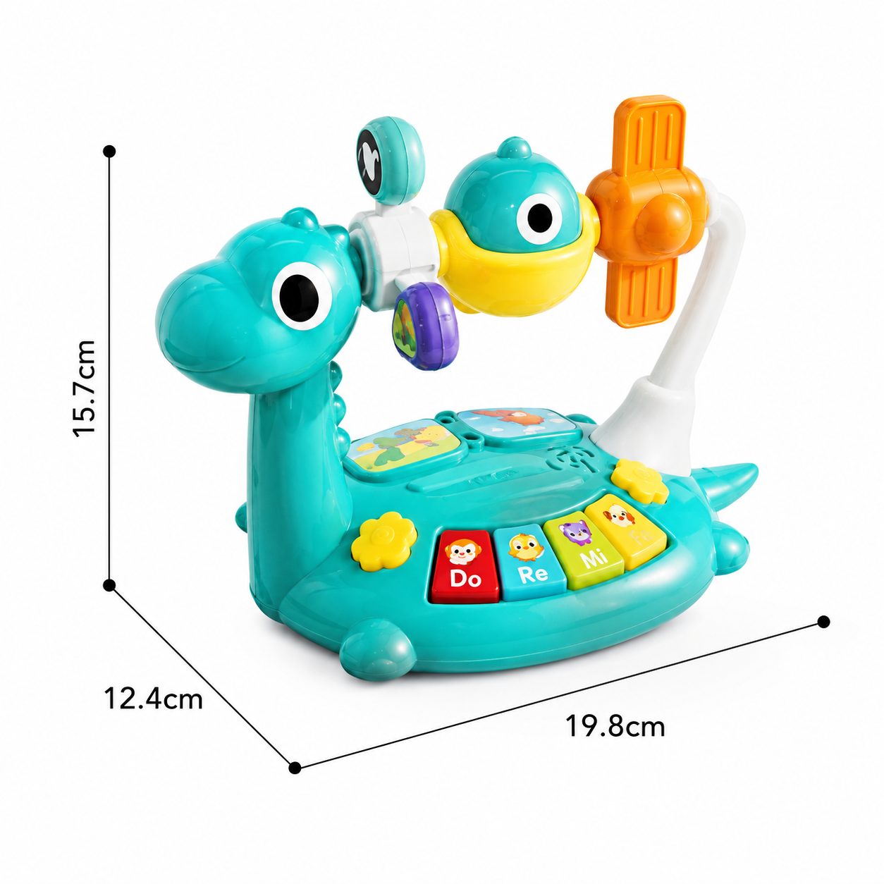 jouet eveil bebe piano vert