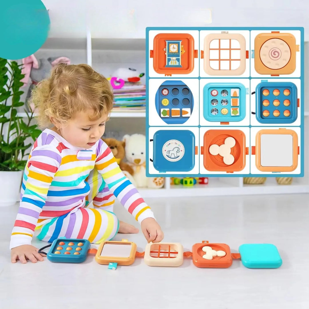 Jouet motricité bébé 1 an a huit facettes 