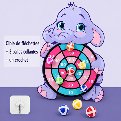 Jouet motricite bebe viser l'énorme Elephant 
