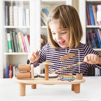 Ce jouet musical bebe pour la coordination et la créativité