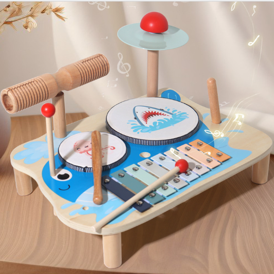 Jouet musical bebe station Baleine
