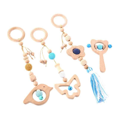 Jouets pour arche d'éveil variante bleu