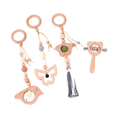 Jouets pour arche d'éveil variante gris