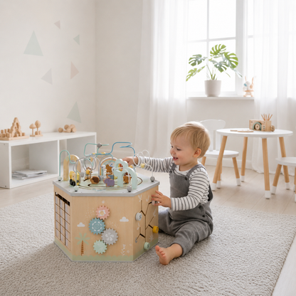 Le cube de motricité bébé robuste 