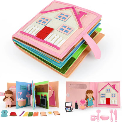 Livre bébé 1 an un aventure sensoriel en rose