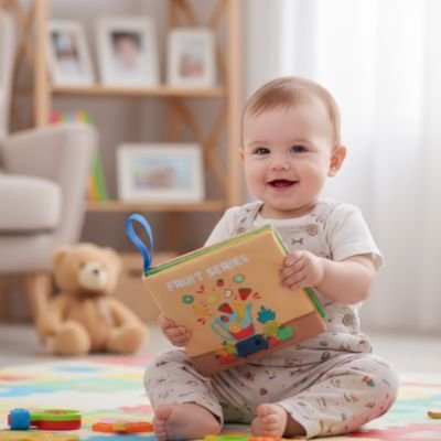 Livre bebe en tissus découverte progressive 