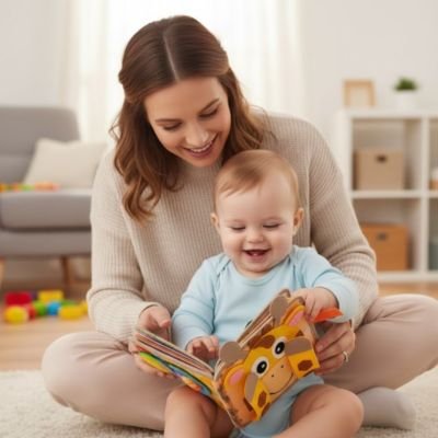 Livre bebe en tissus à explorer sans danger
