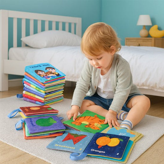Livre bebe en tissus pour des souvenir inoubliables