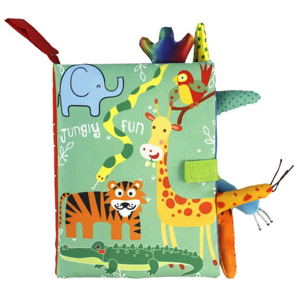 Livre bebe en tissus tigre