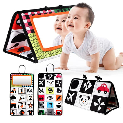 Livre bébé petite voiture avec miroir