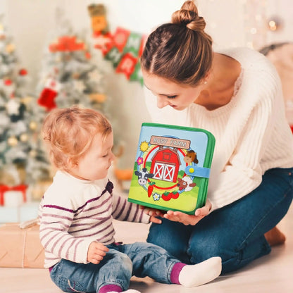 Livre pour bébés avec la douceur de maman