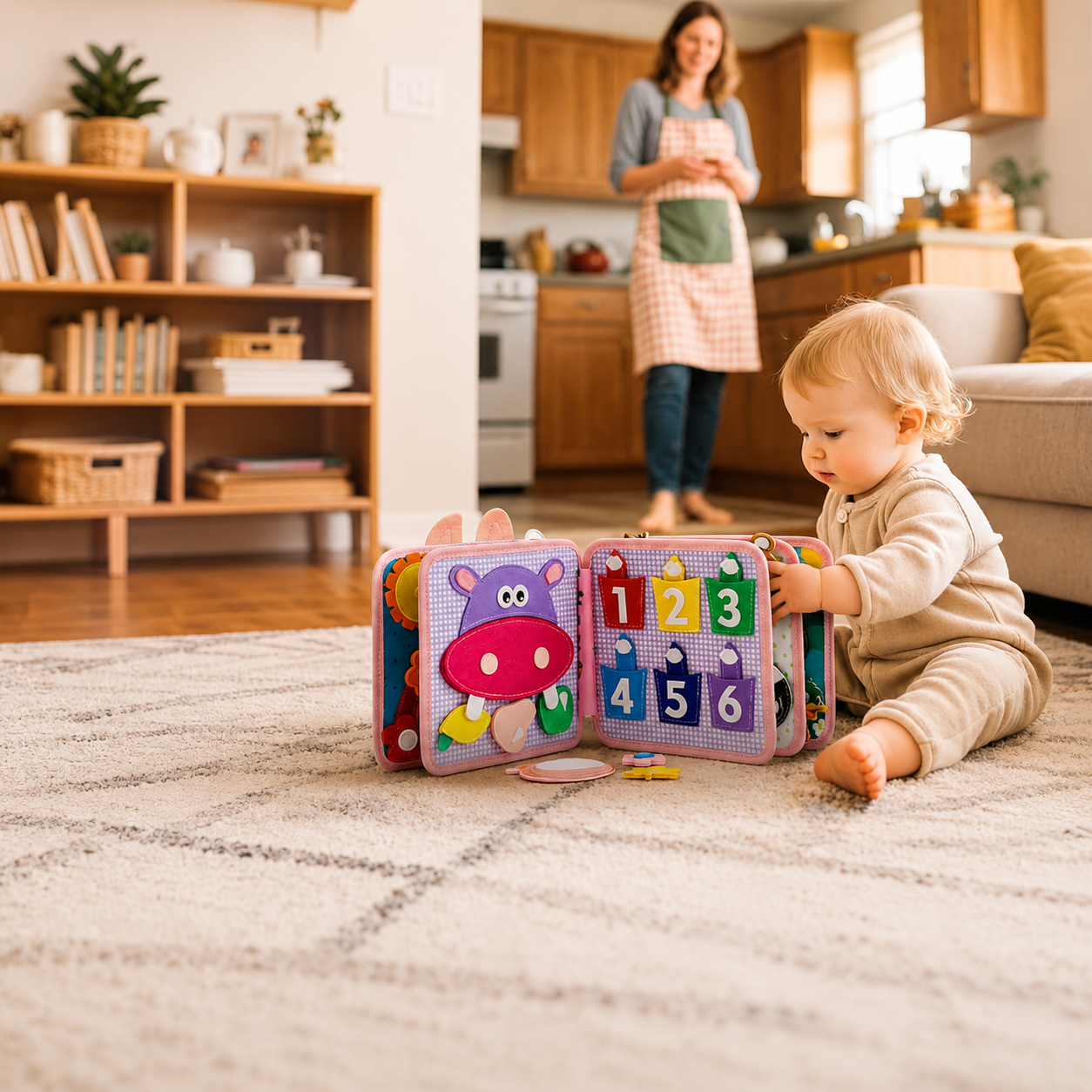 Livre pour bébés éveil et autonomie 