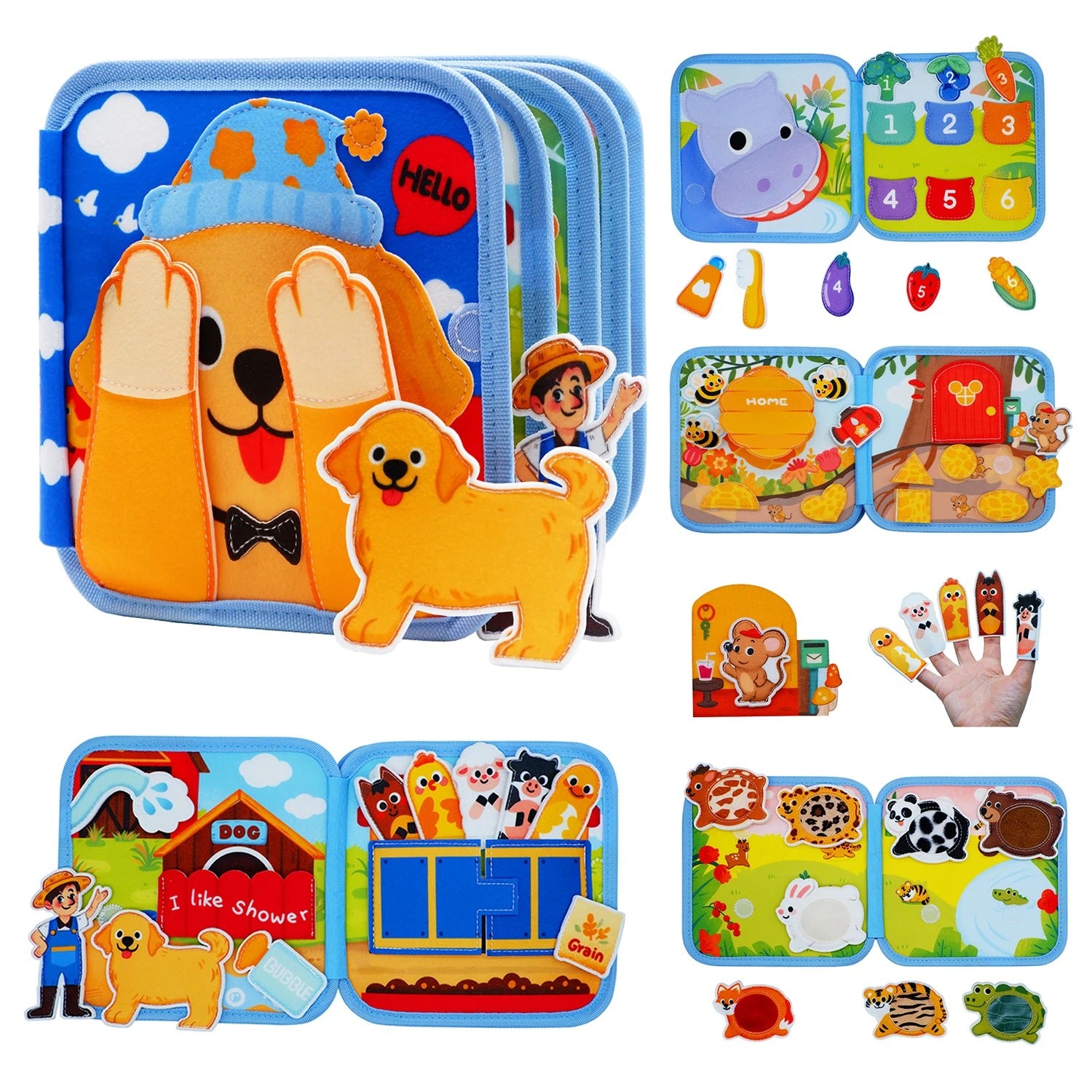 Livre pour bébés petit puppy