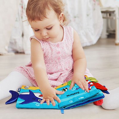 Livre sensoriel bébé pour les aventuriers en couche