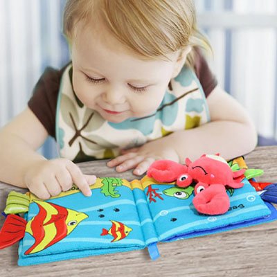 Livre sensoriel bébé les découvertes fascinantes au touché 