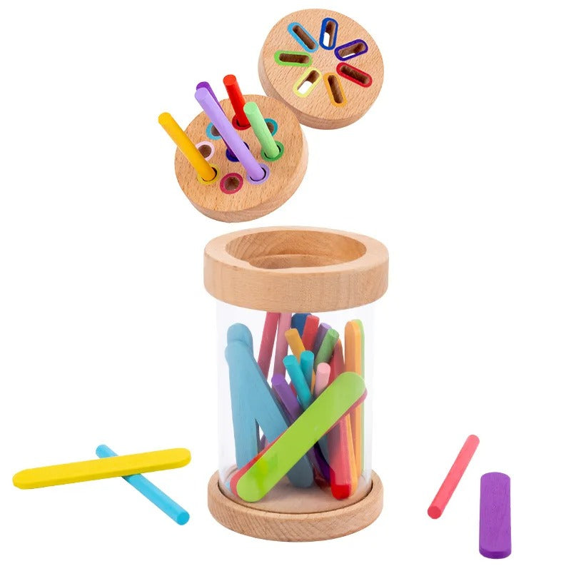 cube d'activité bébé | Montessori 39 pièces