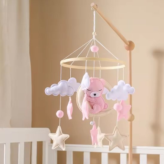 Mobile bebe doux pour éveil en douceur dès le premier jour