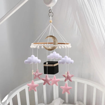 Mobile bebe islamique rose pret a stimuler 