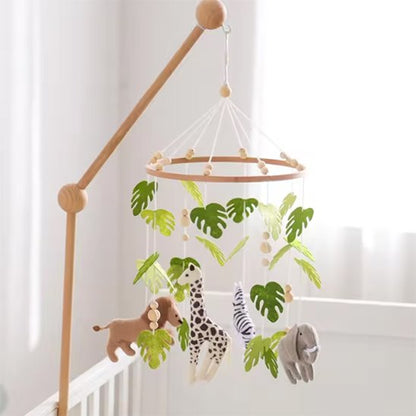 Mobile bebe premières explorations tactile 