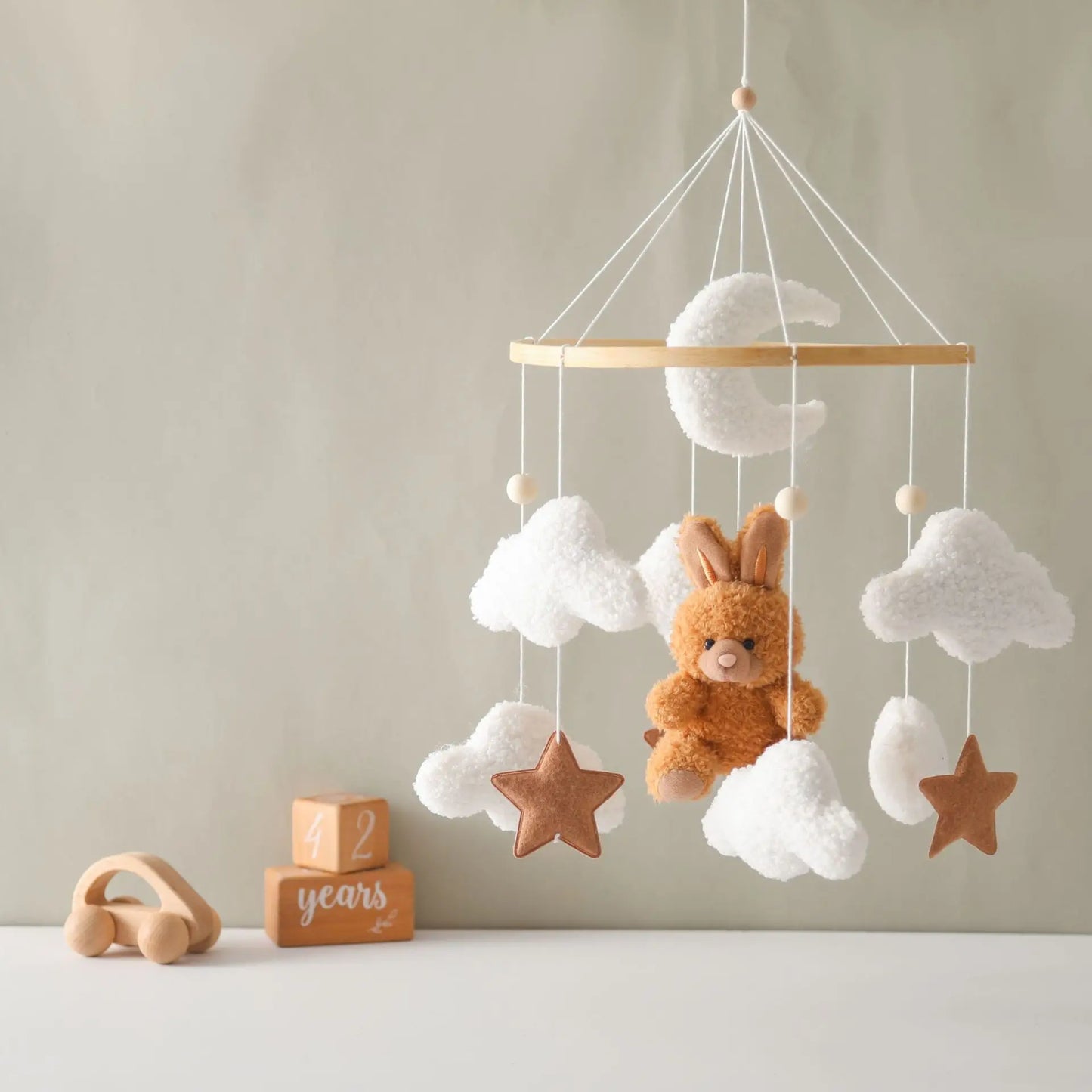 Mobile bebe prépare au sommeil avec douceur