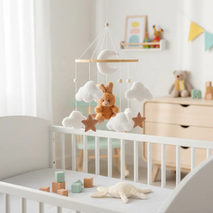 Mobile bebe sécuritaire pour le joindre dans le berceau 