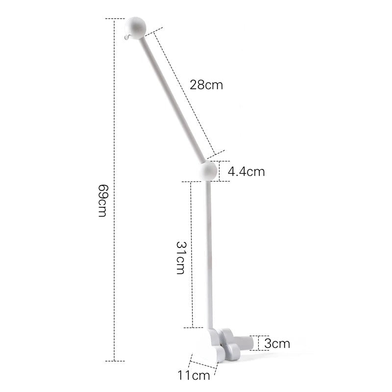 Support nuageux pour mobile bebe