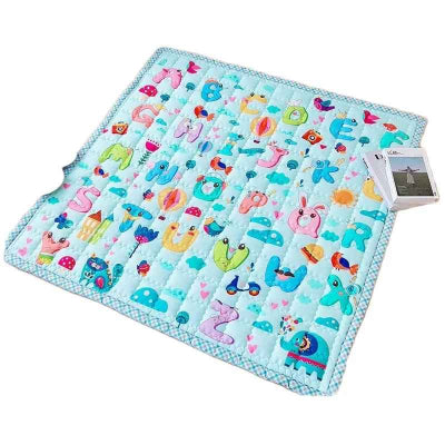 Mousse tapis bébé design têtes d'animaux sous forme des lettres