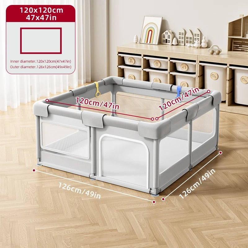 Parc pour bebe de 126 x 126 cm