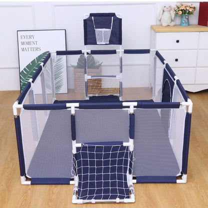 Parc pour bebe carrée et transparente 