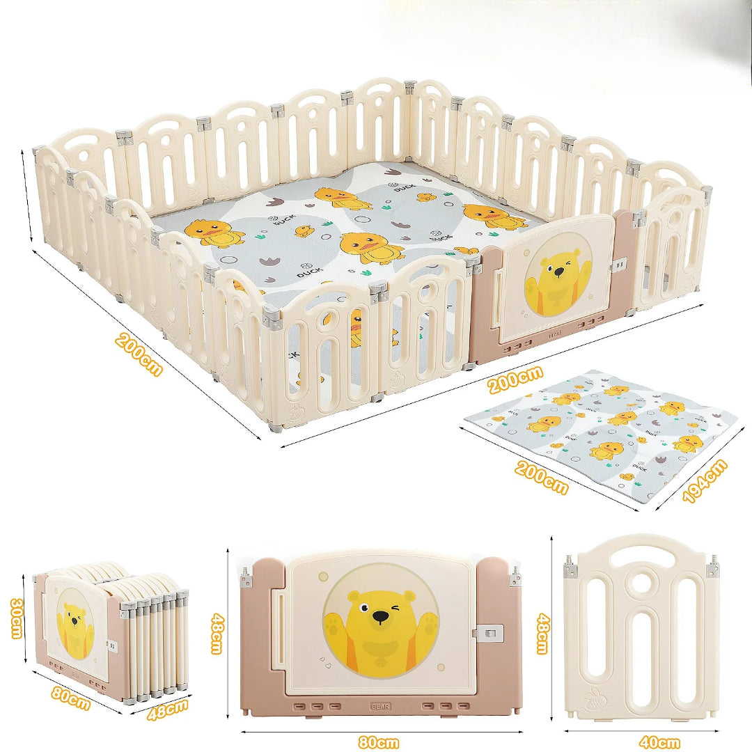 Parc pour bebe jouer librement