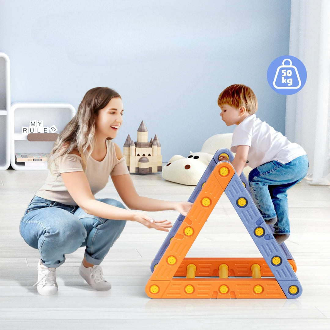 Parcours de motricité bébé équilibre et confiance