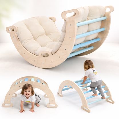 Parcours motricité bebe un monde exploration sécurisé