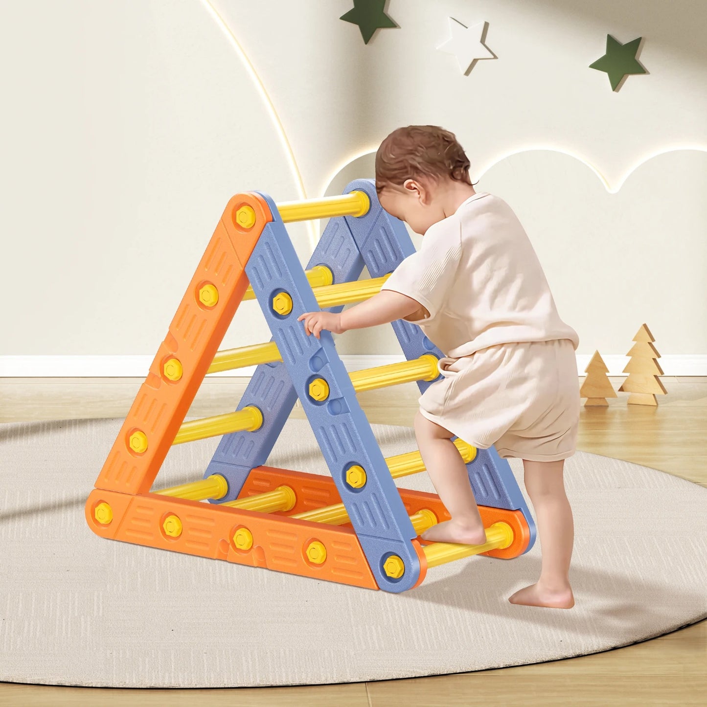 Parcours de motricité bébé construit les mouvements avec confiance