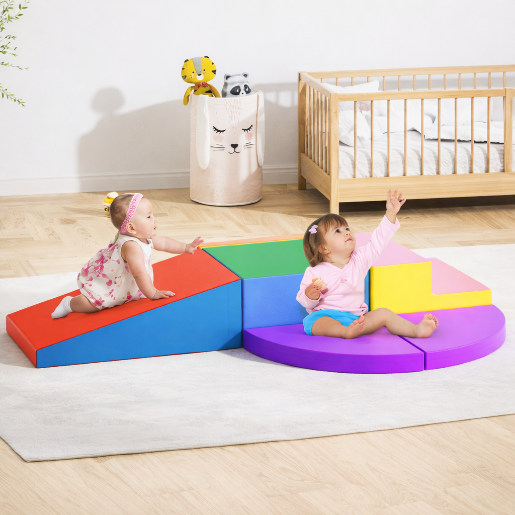 Le parcours motricité bébé 1 an attire les plus jeune