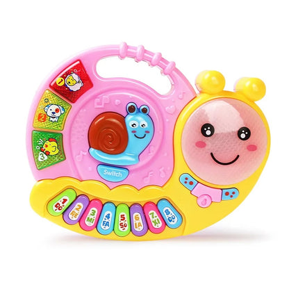 Piano bebe escargot rose