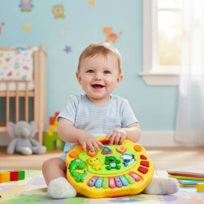 Piano bebe étincelle de curiosité mérité
