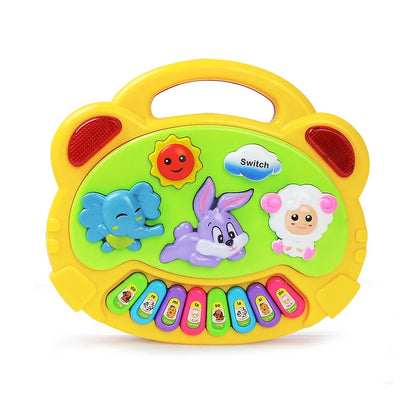 Piano bebe lapin jaune