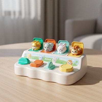 Variante divers animaux du Piano bebe 