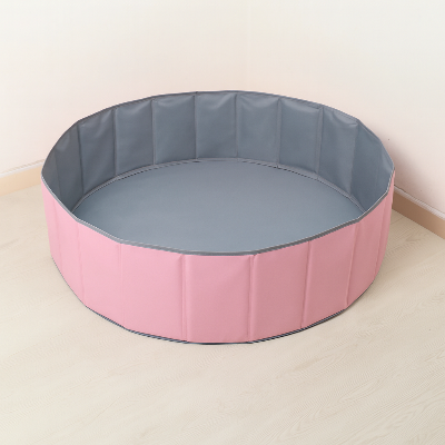 Piscine a balle pour bebe diamètre 100 cm rose