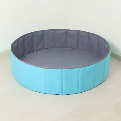 Piscine a balle pour bebe bleu diamètre 120cm