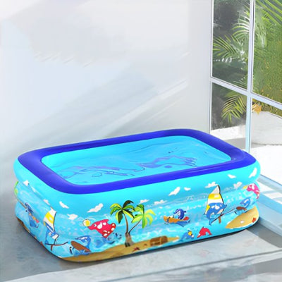 Piscine gonflable  bebe facilement pliable et nettoyer 