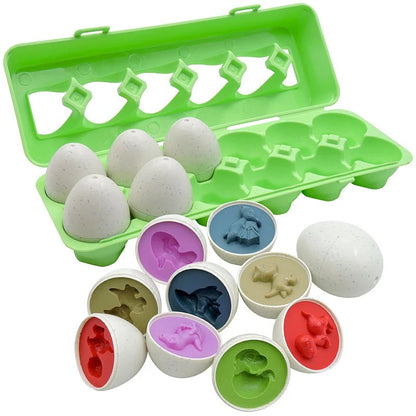 Puzzle bebe 12 pièces vert 