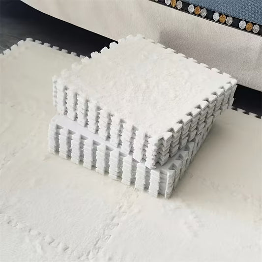 Puzzle mousse blanc 