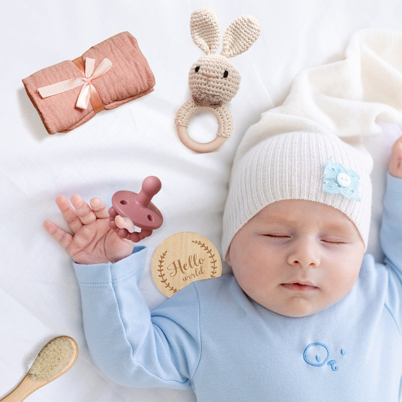 Pack hochet bébé embellit les photos de naissance